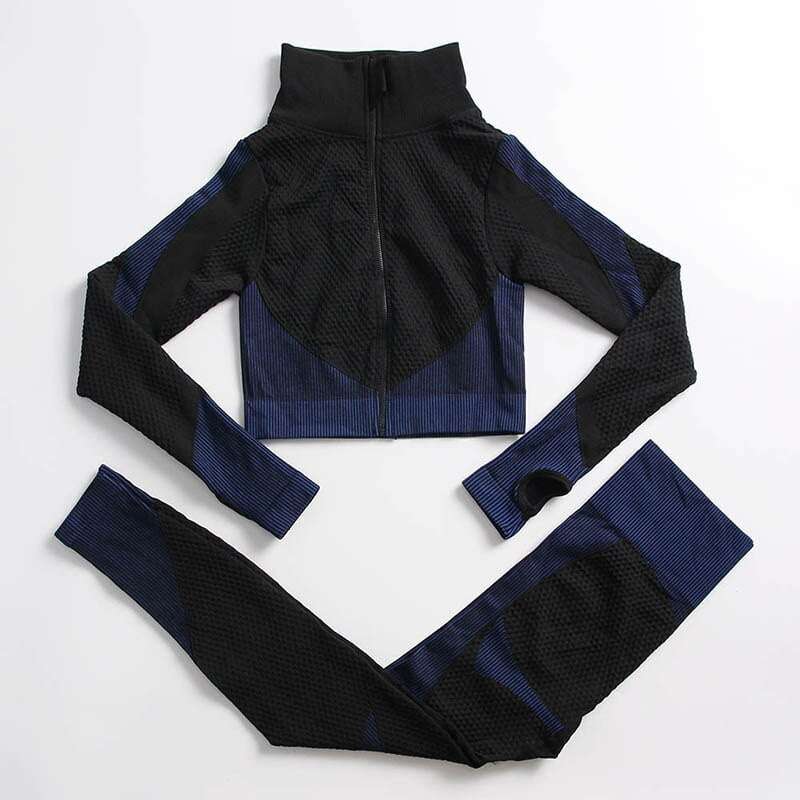 top pents black blue