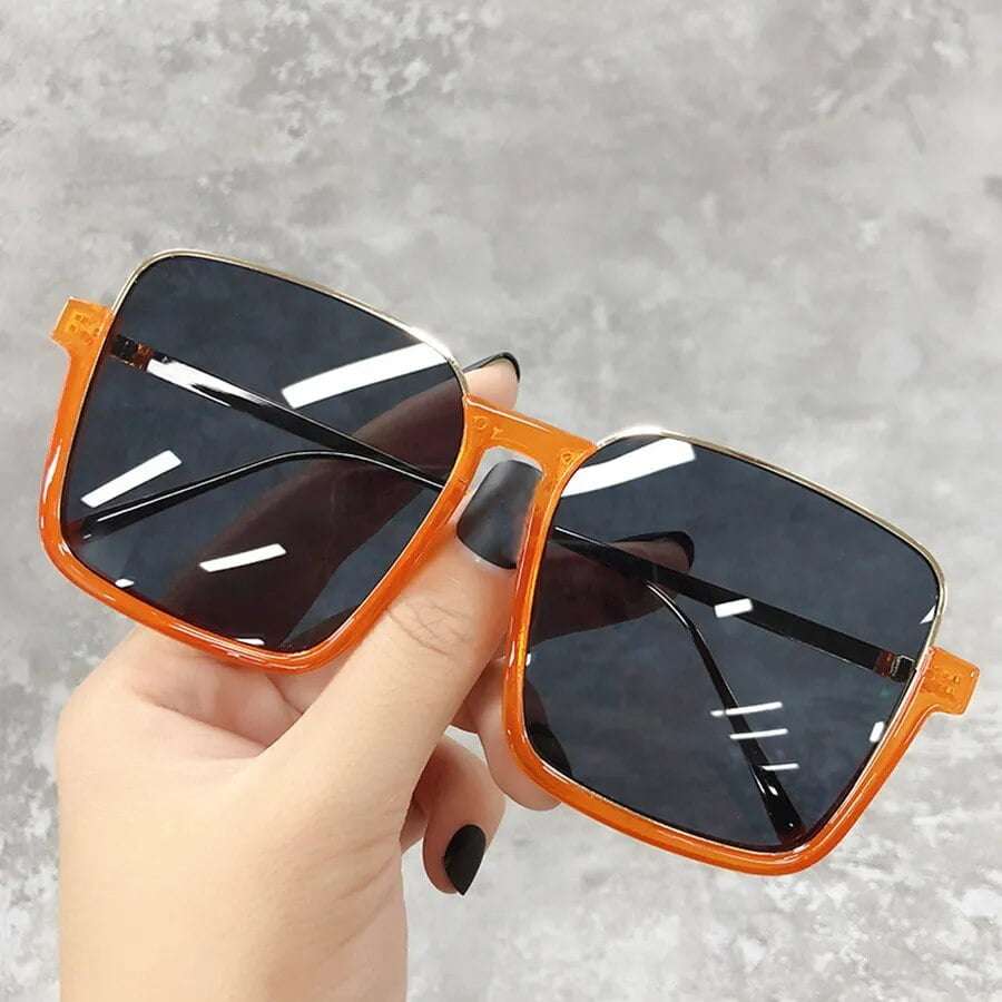 Orange Fr Grey Lens