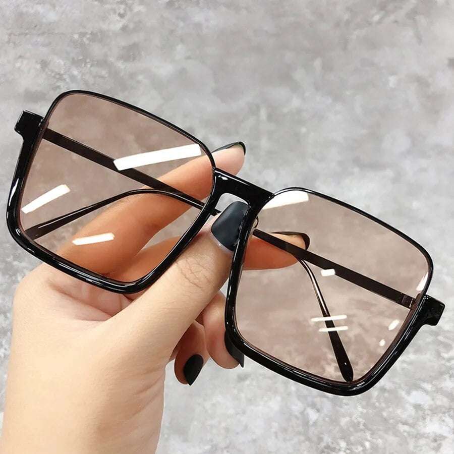 Black Fr Brown Lens